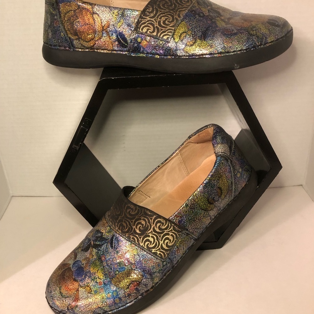 Alegria Colorful Women's Slip-On Shoes - Picture 6 of 16